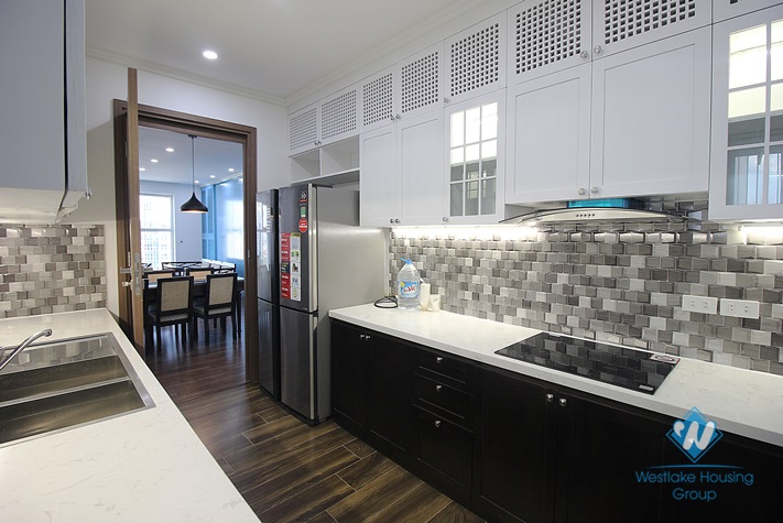 A beautiful and new 3 bedroom apartment for rent in Ciputra, Tay ho